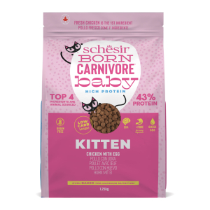 Schesir BC Baby poulet oeuf chat - 1,25kg