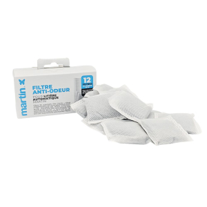 Filtre au charbon actif pour litière automatique - x12