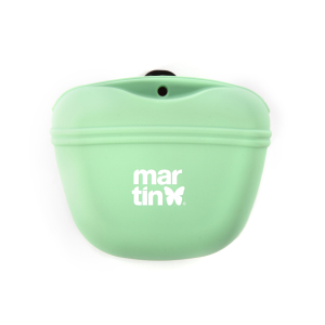 Pochette à friandises en silicone - Douceur - 13cm - vert