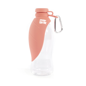Distributeur gourde en plastique - Douceur - 550ml - rose