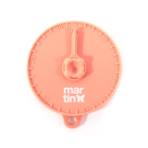Couvercle de conserve en silicone - Douceur - 10cm - rose