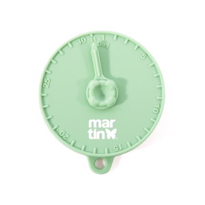 Couvercle de conserve en silicone - Douceur - 10cm - vert