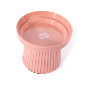 Gamelle chat creuse en mélaminée - Elegance - 15cm - rouge