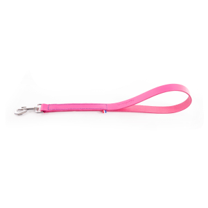 Laisse en cuir - 499 bicolore - 50cm - 2.5cm - rose