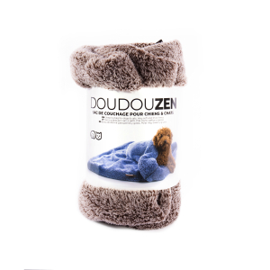 Sac de couchage en polaire - Doudouzen - T75 - marron