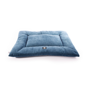 Tapis plat rectangulaire - Elégante - T120 - bleu