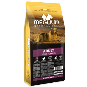 Meglium Adult Chicken Kibble for Dogs - 14kg