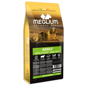 Meglium Adult Lamb & Rice Dog Kibble - 14kg