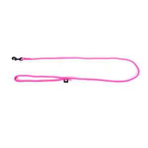 Nylon leash - Classic Round - 1.2m - 0.6cm - fluorescent pink