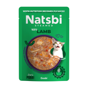 Natsbi chat agneau - 80g