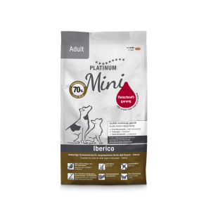 Croquette Platinum Mini Porc ibérique pour chien adulte - 900g