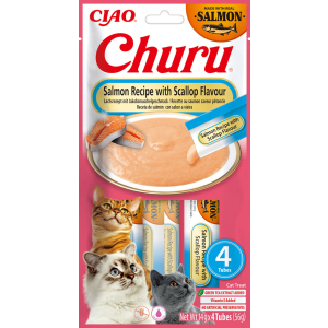 Inaba Ciao Churu salmon scallop - 14g x4