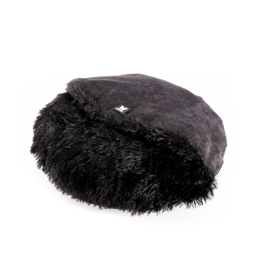 Coussin rond épais - Toudoudou - T80 - noir