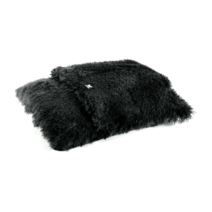 Coussin-couverture rectangle épais - Toudoudou - T90 - noir