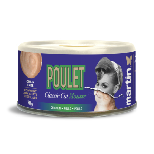 Martin Food Classic - Chicken cat mousse - 70g (x12)