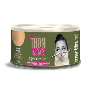 Pâté Martin Light Thon pour chat - 70g
