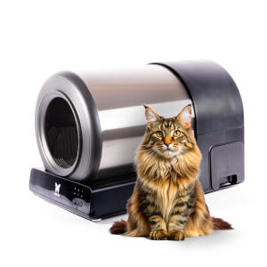 Automatic Cat Litter Box with Tunnel