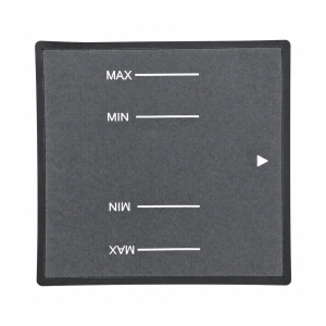 Tapis litière auto Martin tunnel TPU - 400X400X2mm - Noir