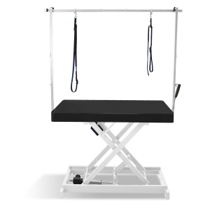 Vivog I-design Grooming Table White Frame – Lacquered Timeless Black
