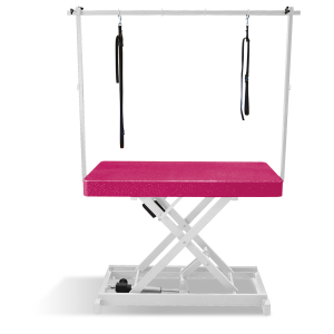 Vivog I-design Grooming Table White Frame – Glitter Azalea