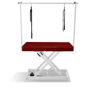 Vivog I-design Grooming Table White Frame – Glitter Marsala