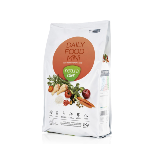 Natura Diet Daily Food Mini Dog Kibble - 3kg