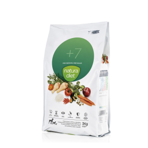 Natura Diet +7 Kibble for Senior Dogs - 3kg