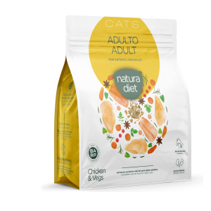 Natura Diet Chicken Kibble for Cats - 400g