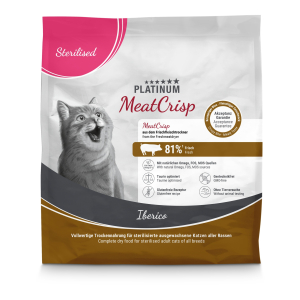 Platinum Meatcrisp Sterilised Iberico Kibble