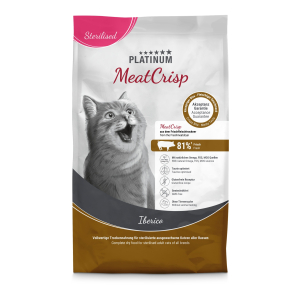 Platinum Meatcrisp Sterilised Iberico Kibble