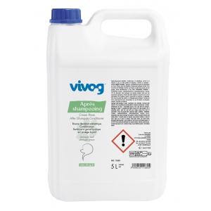 Dog professionnal after shampoo - Conditioner - Vivog - 5 liters