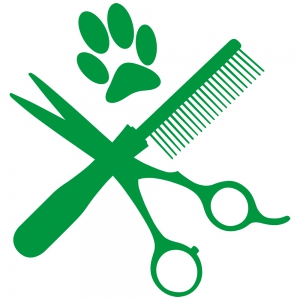 Sticker scissors - fluorescent green