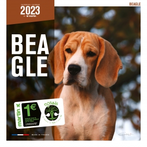 Calendrier chien 2023 - Beagle - Martin Sellier