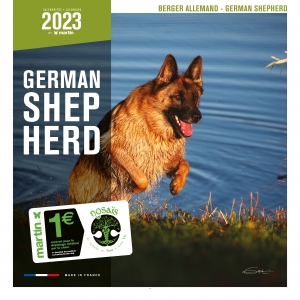 Calendrier chien 2023 - Berger allemand - Martin Sellier