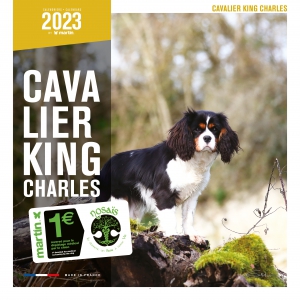 Calendrier chien 2023 - Cavalier King Charles - Martin Sellier