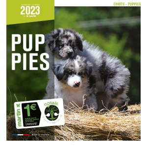 Calendar 2023 -  Puppies - Martin Sellier