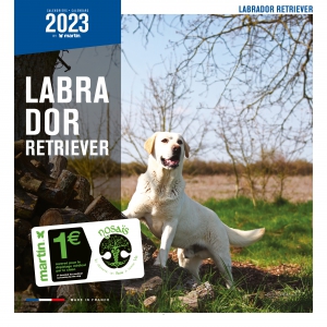 Calendrier chien 2023 - Labrador - Martin Sellier