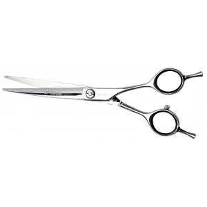 Grooming curved scissors XP605 special bumps - professionnal - Optimum Japan Style Specific - 18cm