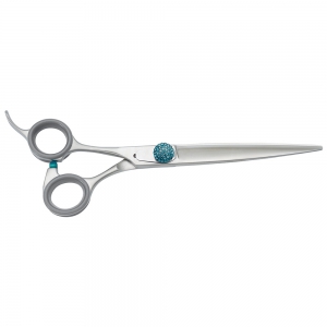 XP933 Left-Handed Straight Grooming Scissors - Professional - Diamond Optimum - 19 cm