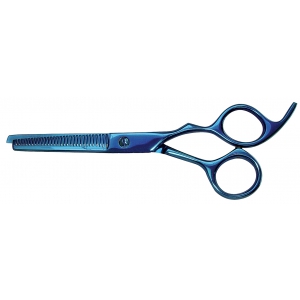 Grooming blending scissors XP380 - semi-professional - Optimum Blue Ray - 16 cm