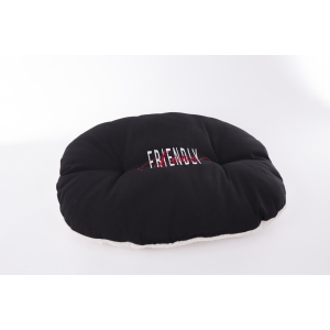 Collection Friendly - Coussin Ovale - Noir