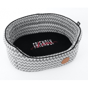 Collection Friendly - Lot de 7 corbeilles - Noir