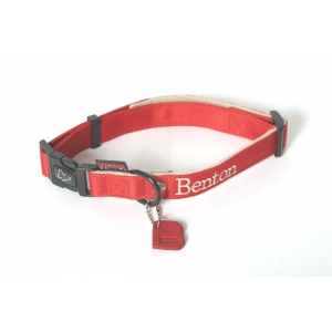 Collier nylon pour chien - Benton rouge
