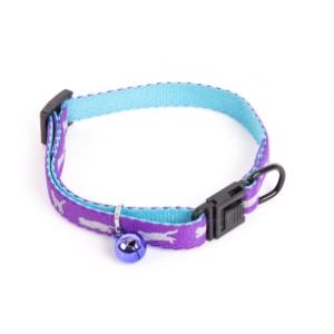 Collier pour chat - Bi-color - violet