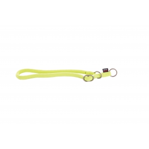 Collier pour chien nylon rond éducation vert - 65 x 1,3cm 