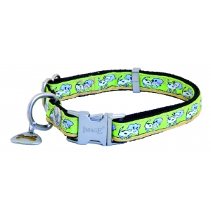 Dog collar - Oliver green