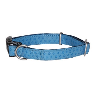 Doremi blue dog collar