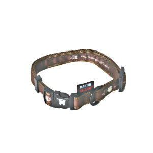 Brown adjustable dog collar - Pets connection