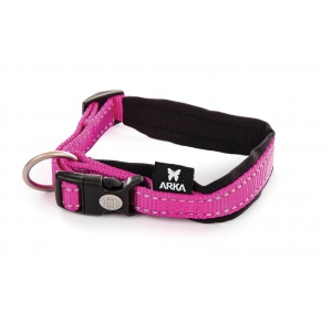 Adjustable dog collar - Neo Pink