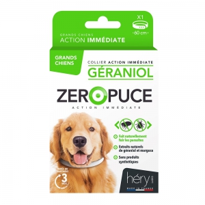 Organic Geraniol Pest Control Collars for large dogs x 12